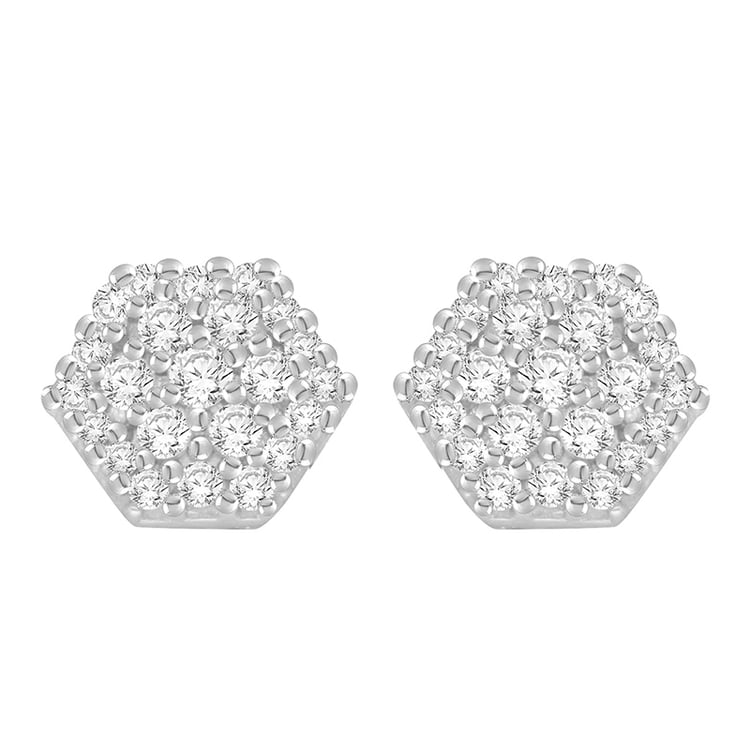 Diamantové náušnice 93097