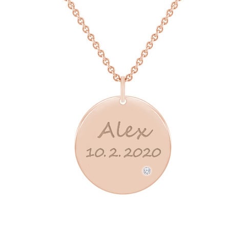 Náhrdelník s písmenem