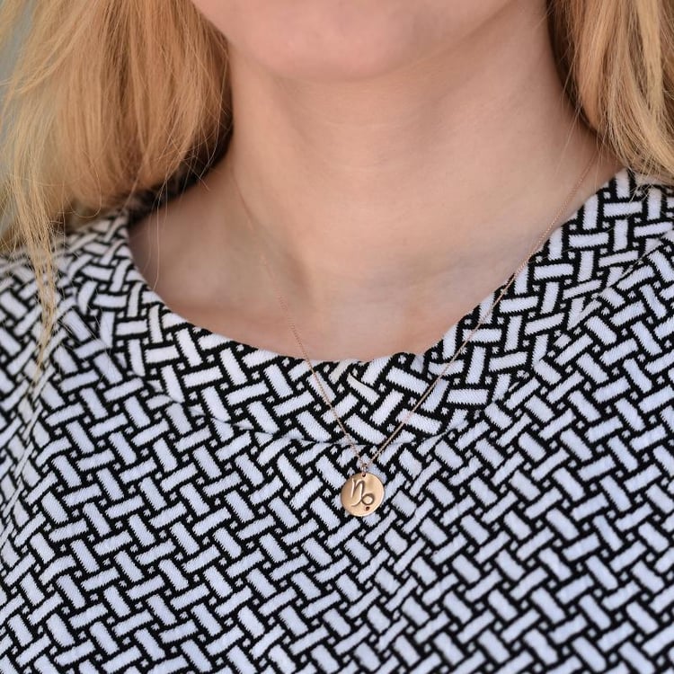 Zlatý přívěsek se znamením 30769