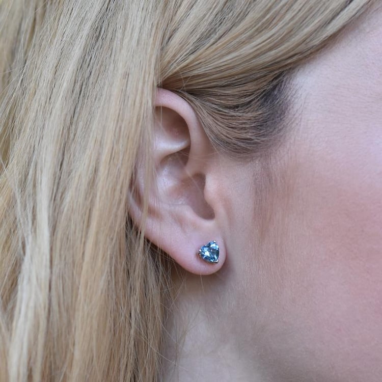 Romantické topazové náušnice 14802