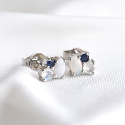 Elegantní cluster náušnice Angelika