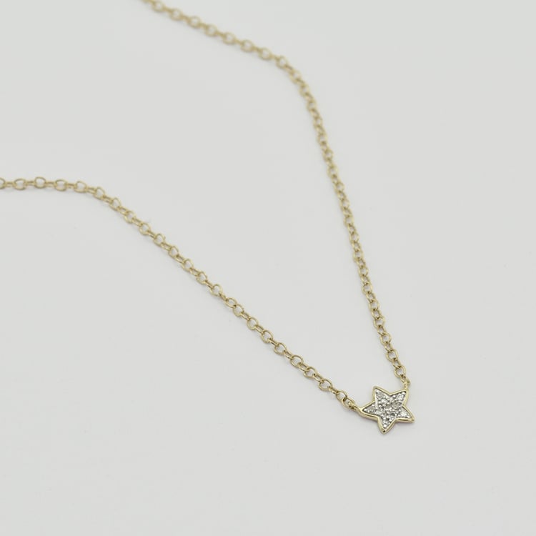 Náhrdelník s diamantovou hvězdou Ceara 42141