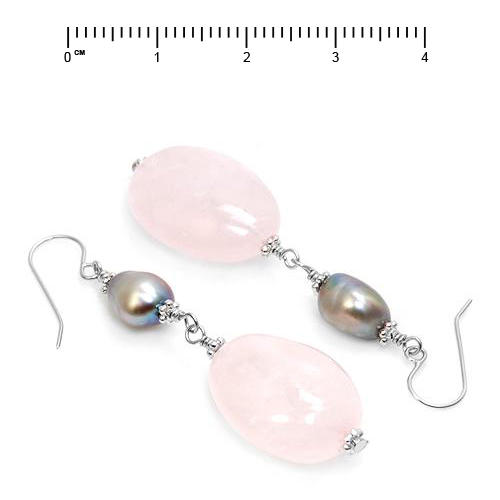 perlové náušnice 721