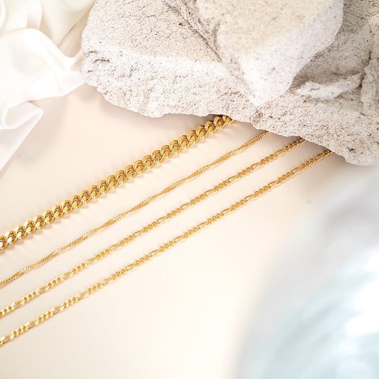 Panzer řetízek 50 cm ze stříbra 124439