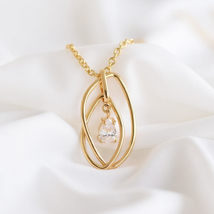 Přívěsek se zirkonem 90705