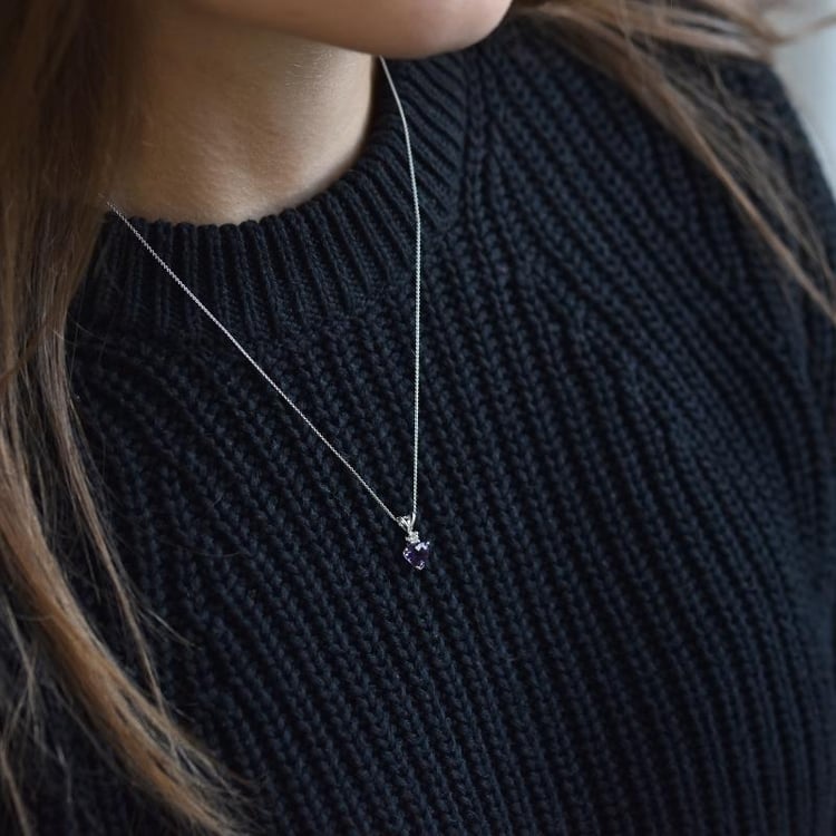 Přívěsek s ametystem 36962