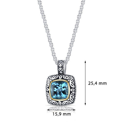 Elegantní stříbrný přívěsek 3798