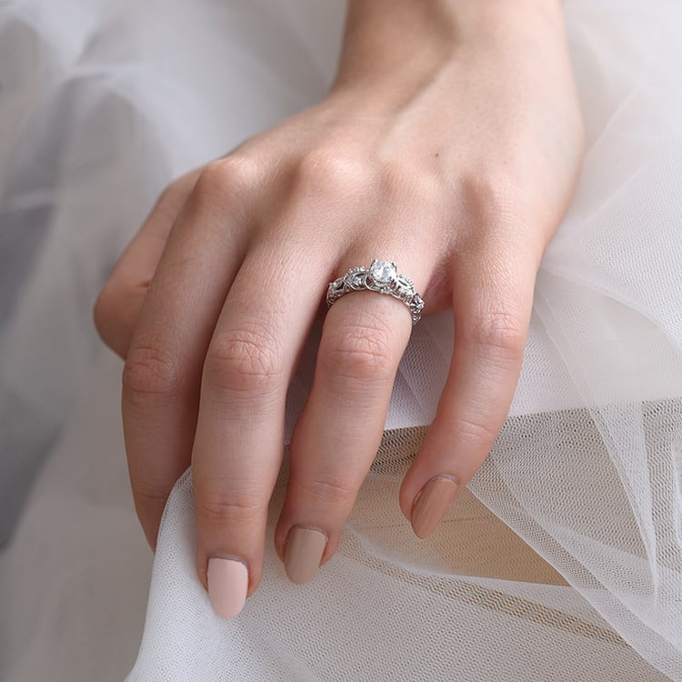 Vintage zásnubní prsten 69438