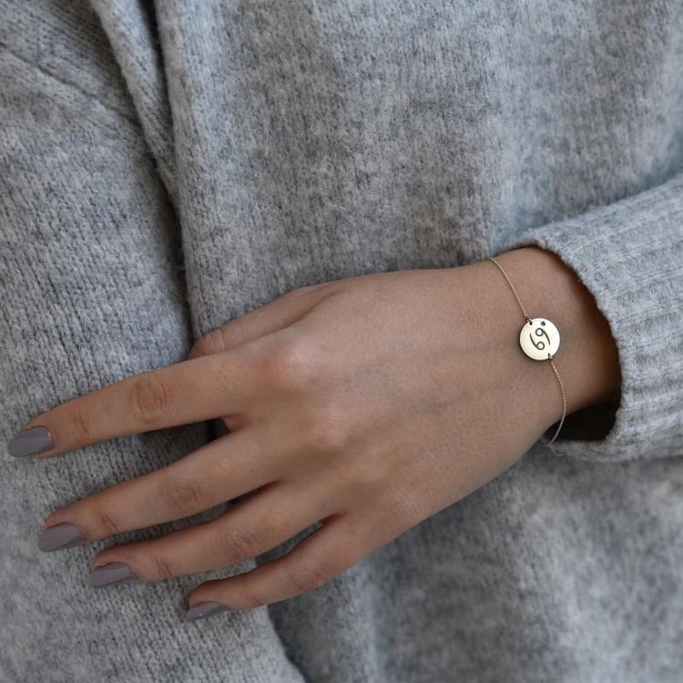 Zlatý náramek se znamením 37716