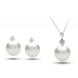 Zlatá sada z jihomořských perel Ellanie