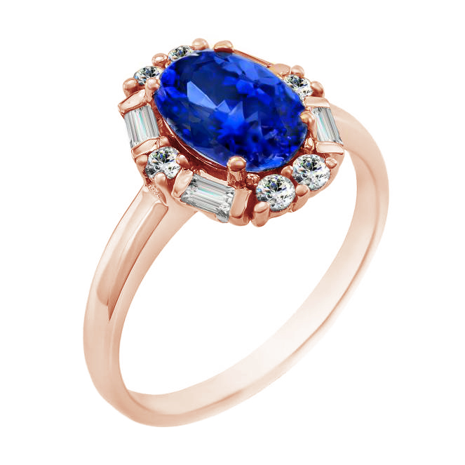 prsten s tanzanitem 83683