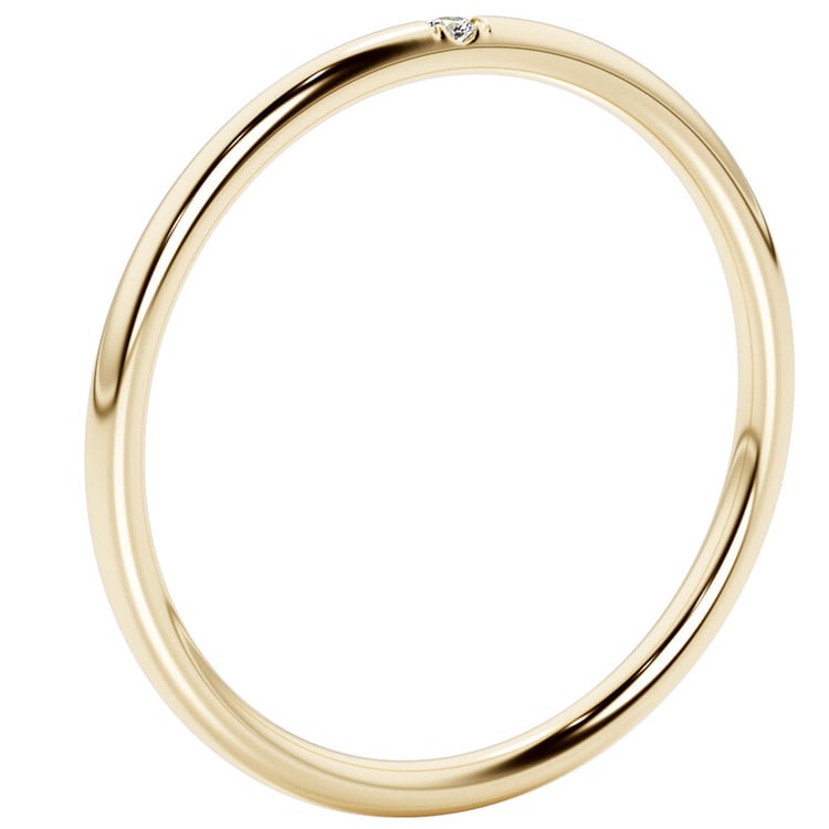 Jemný stříbrný prsten s lab-grown diamantem Beryl 138550