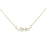 Cluster náhrdelník s diamanty Kianna