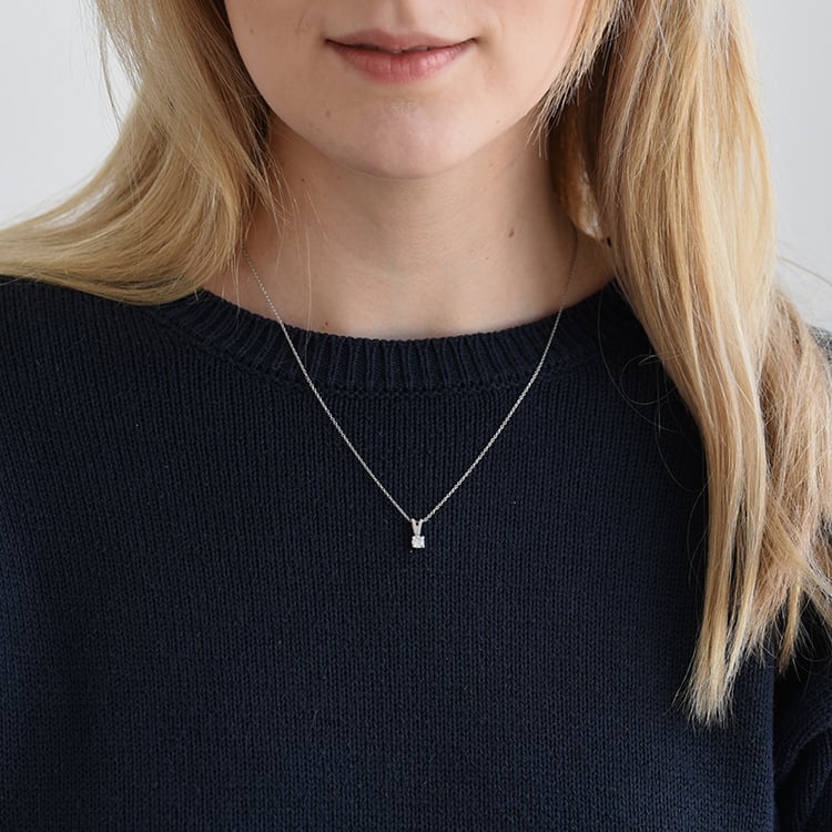 Diamantový přívěsek ze zlata 62885