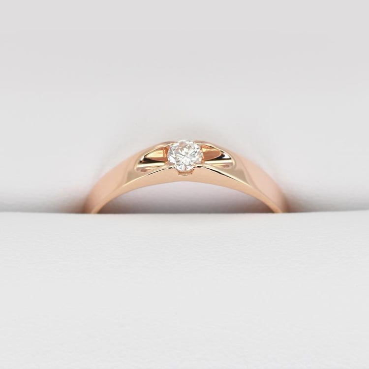 Diamantový zásnubní prsten 13378