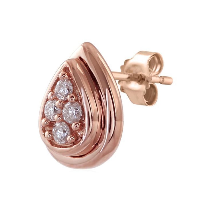 Náušnice s diamanty Fameny 10551