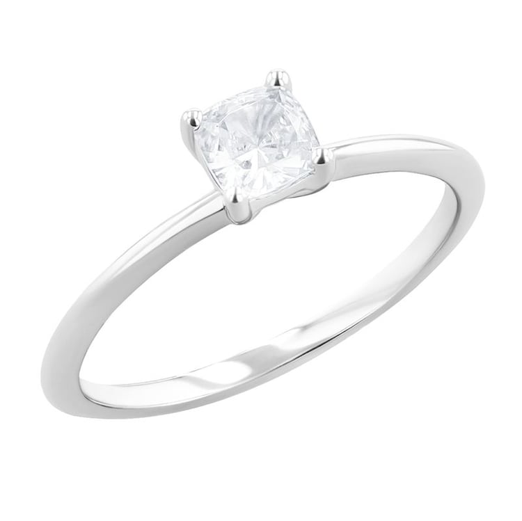 Zásnubní prsten s cushion diamantem Macey