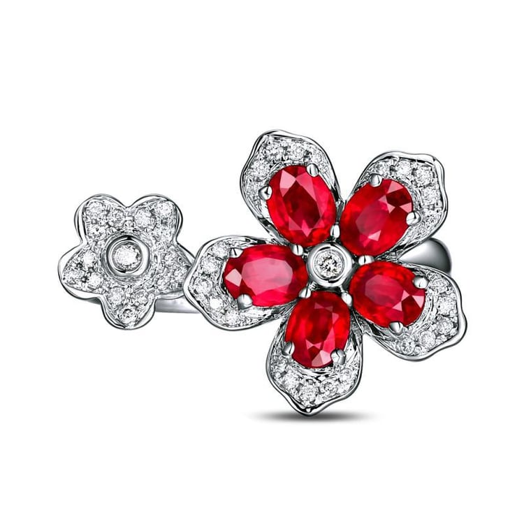 Rubínový prsten 17133