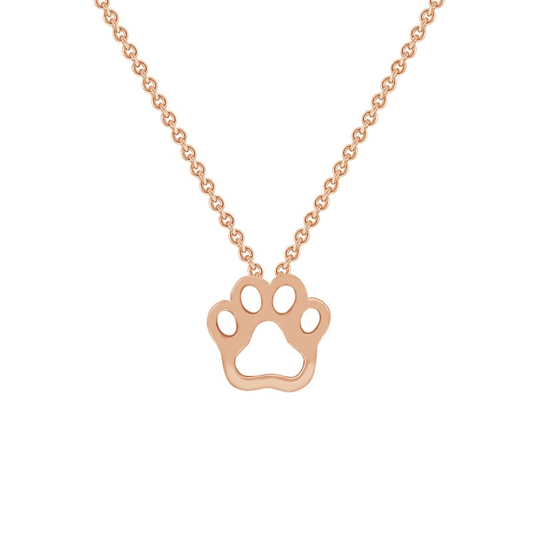 Zlatý přívěsek se psí tlapkou 58780