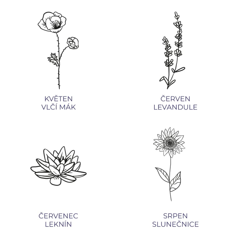 Oválný prsten s gravírem květiny Agatha 101205