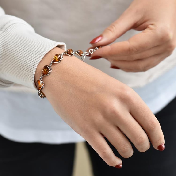 Náramek ze stříbra 36919