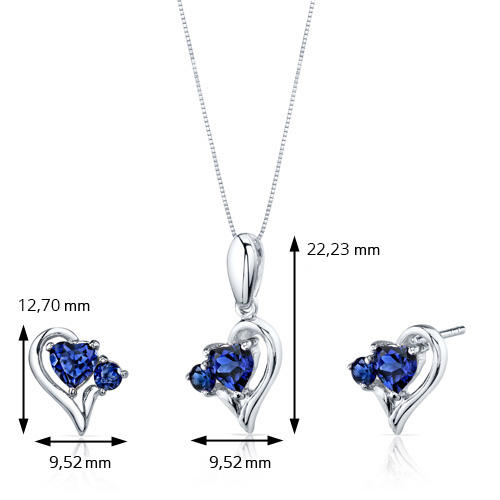 Stříbrná safírová kolekce 1817