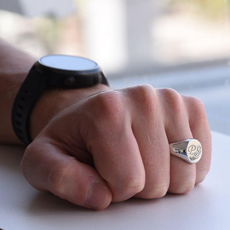 Zlatý pánsky prsten 63267