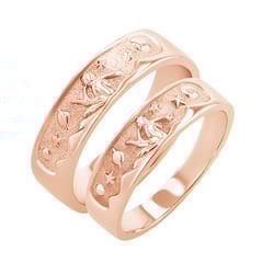 Ručně ryté snubní prsteny Malý princ