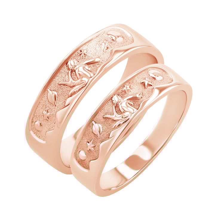 Ručně ryté snubní prsteny Malý princ 122808