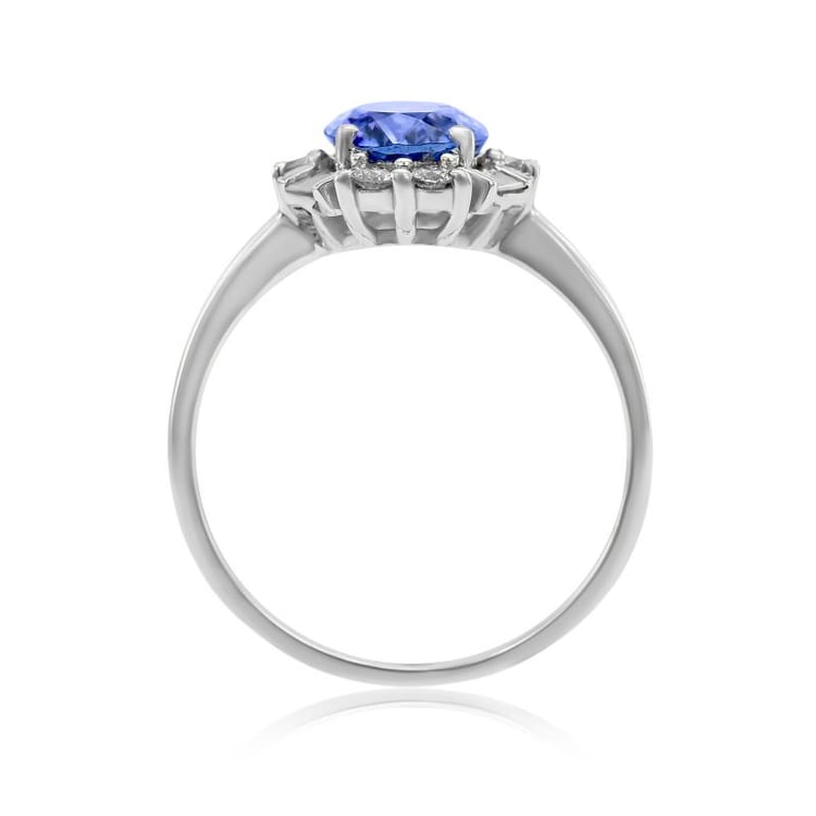 Tanzanitový prsten 3881