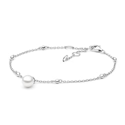 Stříbrný náramek s perlou Jerrik