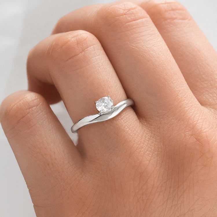 Atypický zásnubní prsten 154836