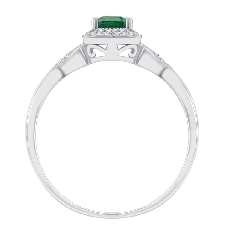 Zlatý zásnubní prsten 18644