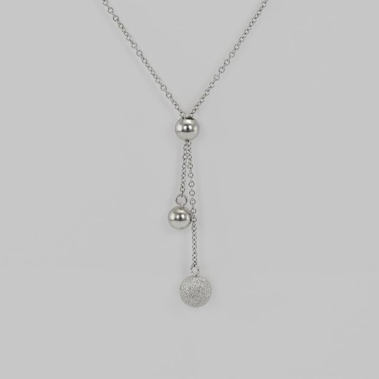 Originální stříbrný náhrdleník 23299