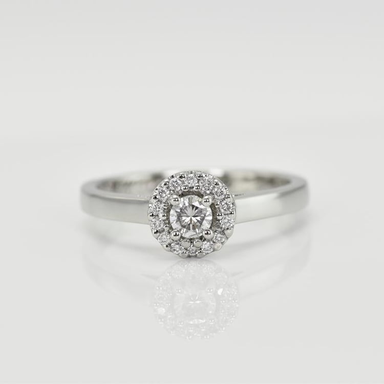 Prsten s diamantem 14282