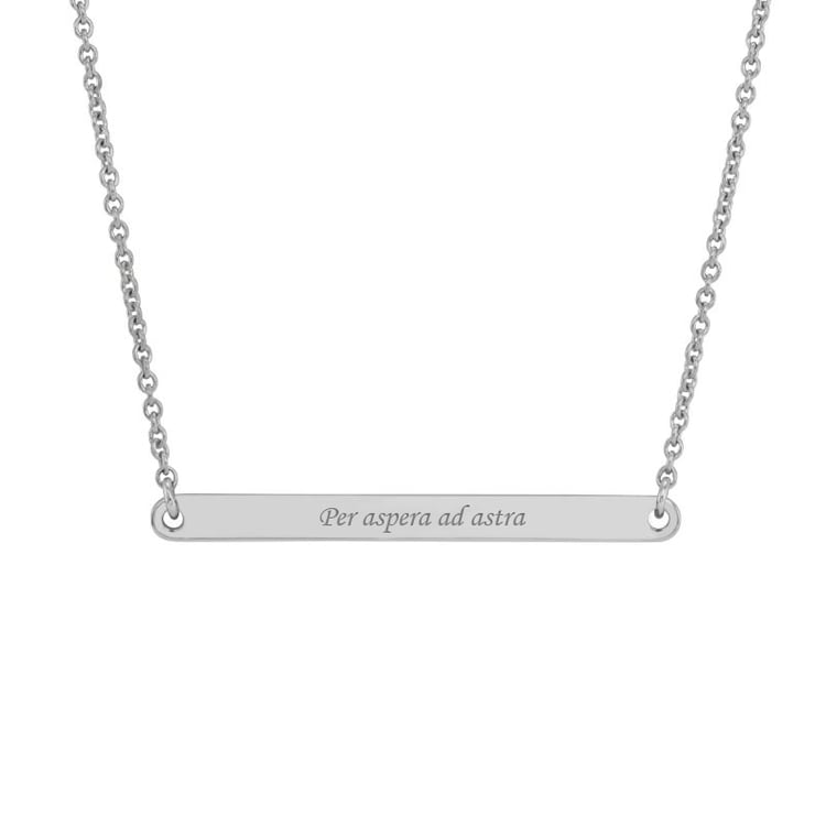 Náhrdelník z bílého zlata