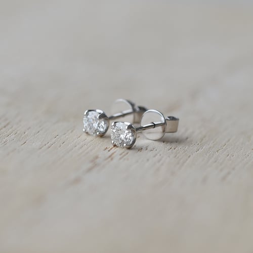 Náušnice s 0.50ct diamanty Joris