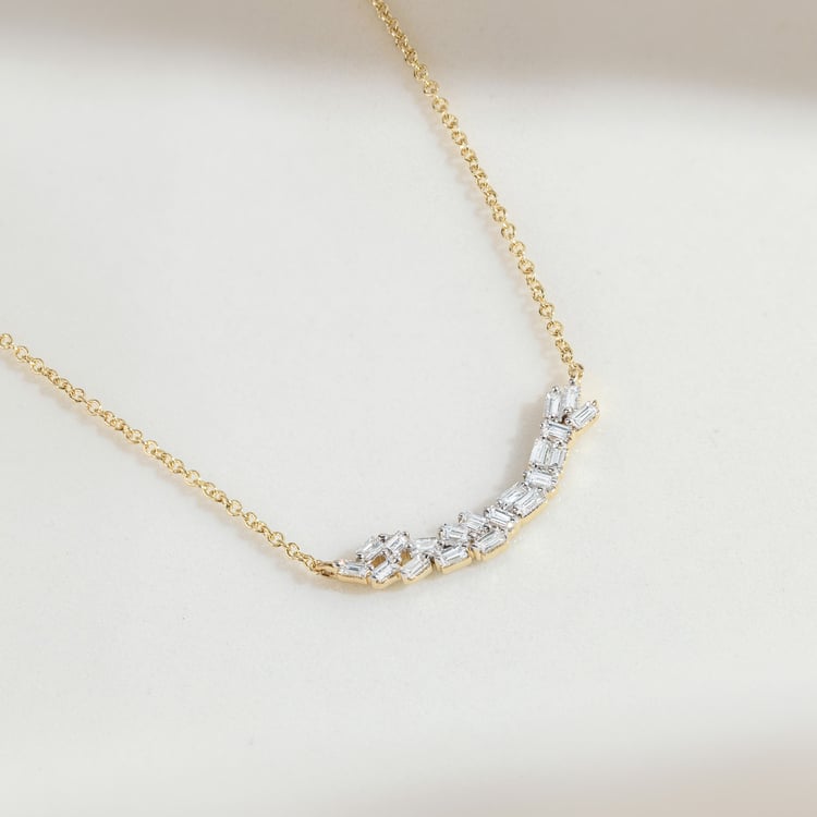 Zlatý náhrdelník s lab-grown diamantem Darcy 164886