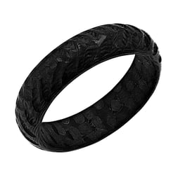 Karbonový prsten s atypickým povrchem Mingus