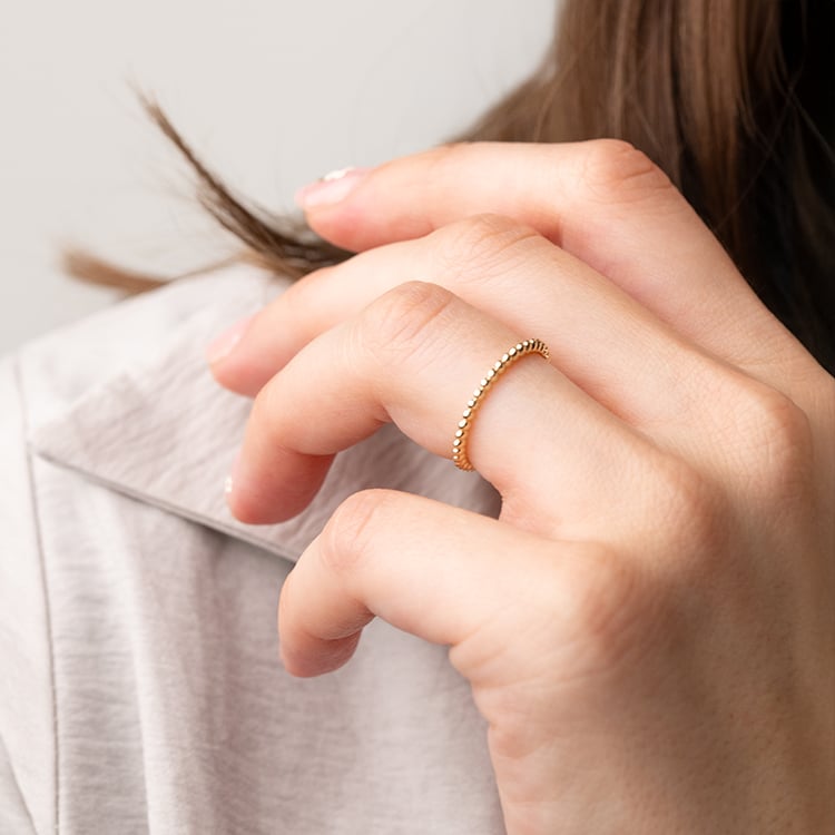 Minimalistický kuličkový prsten Kendal 147649