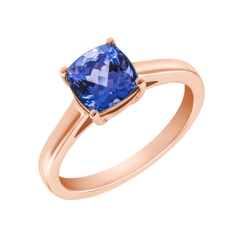 Zlatý tanzanitový prsten 29807