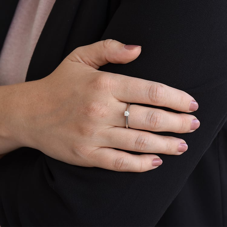 Prsten s diamantem 85981