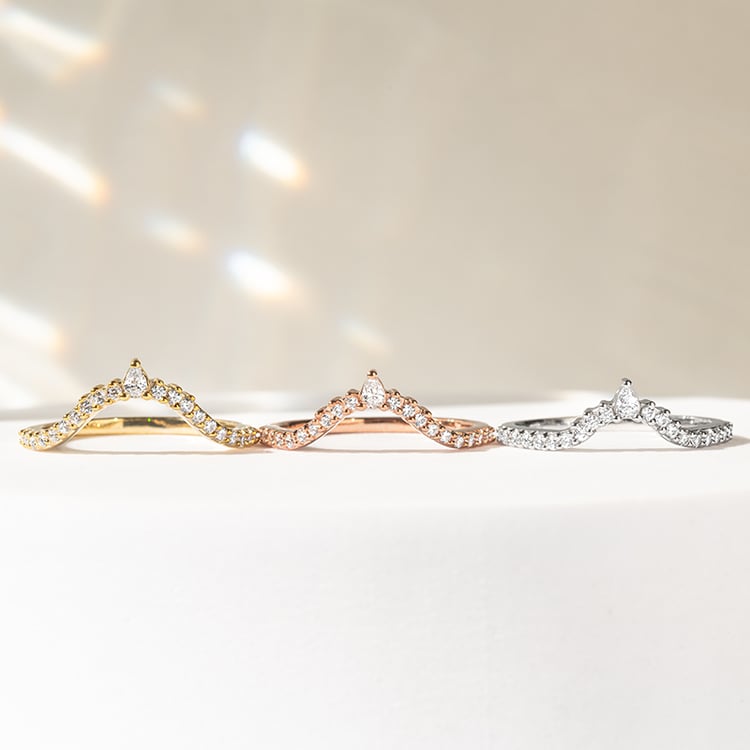 Vykrojený eternity prsten s diamanty Phineas 141466