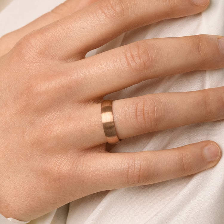 Snubní prsteny z růžového zlata 156847