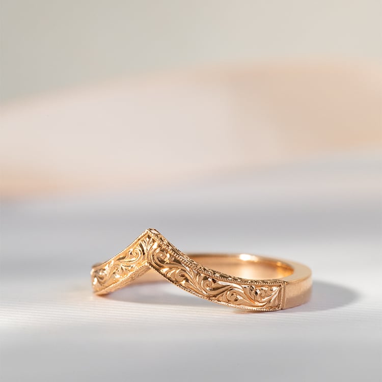 Set prstenů se salt and pepper diamantem a lab-grown diamanty Padma 128306