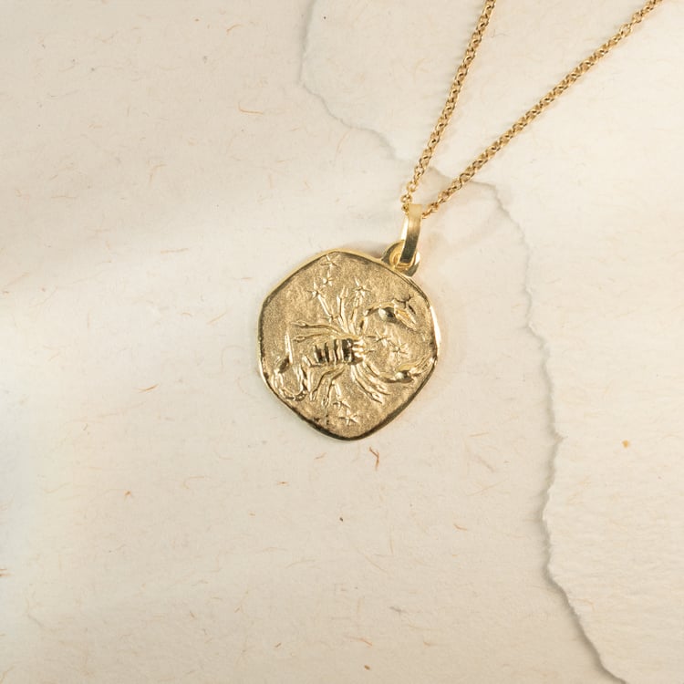 Stříbrný přívěsek se symboly znamení zvěrokruhu Štír 136668