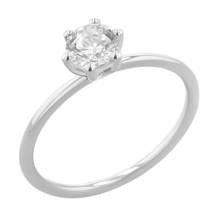 Zásnubní prsten ze zlata s 1.13ct IGI certifikovaným lab-grown diamantem Birdie