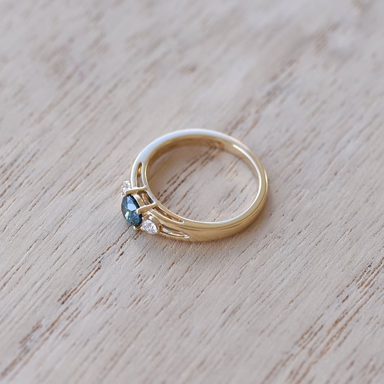 Zásnubní prsten s diamanty 62069