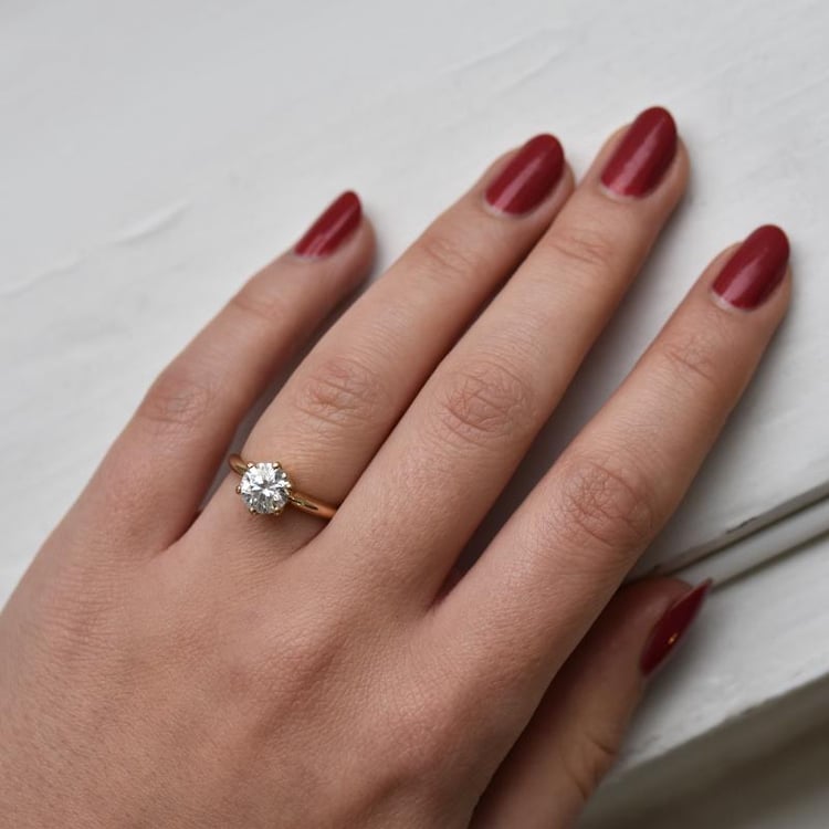 Prsten s moissanitem 38881