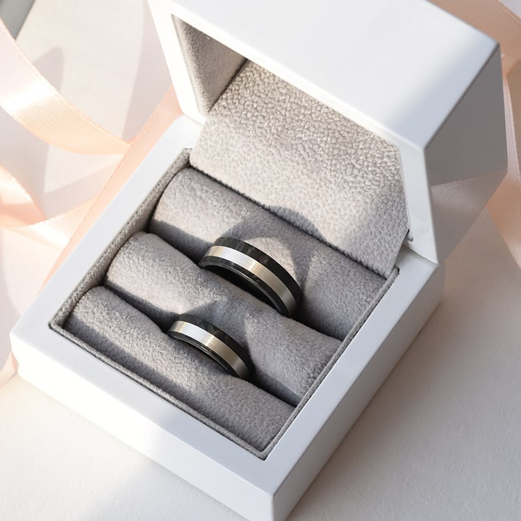 Karbonové prsteny ze zlata 77616